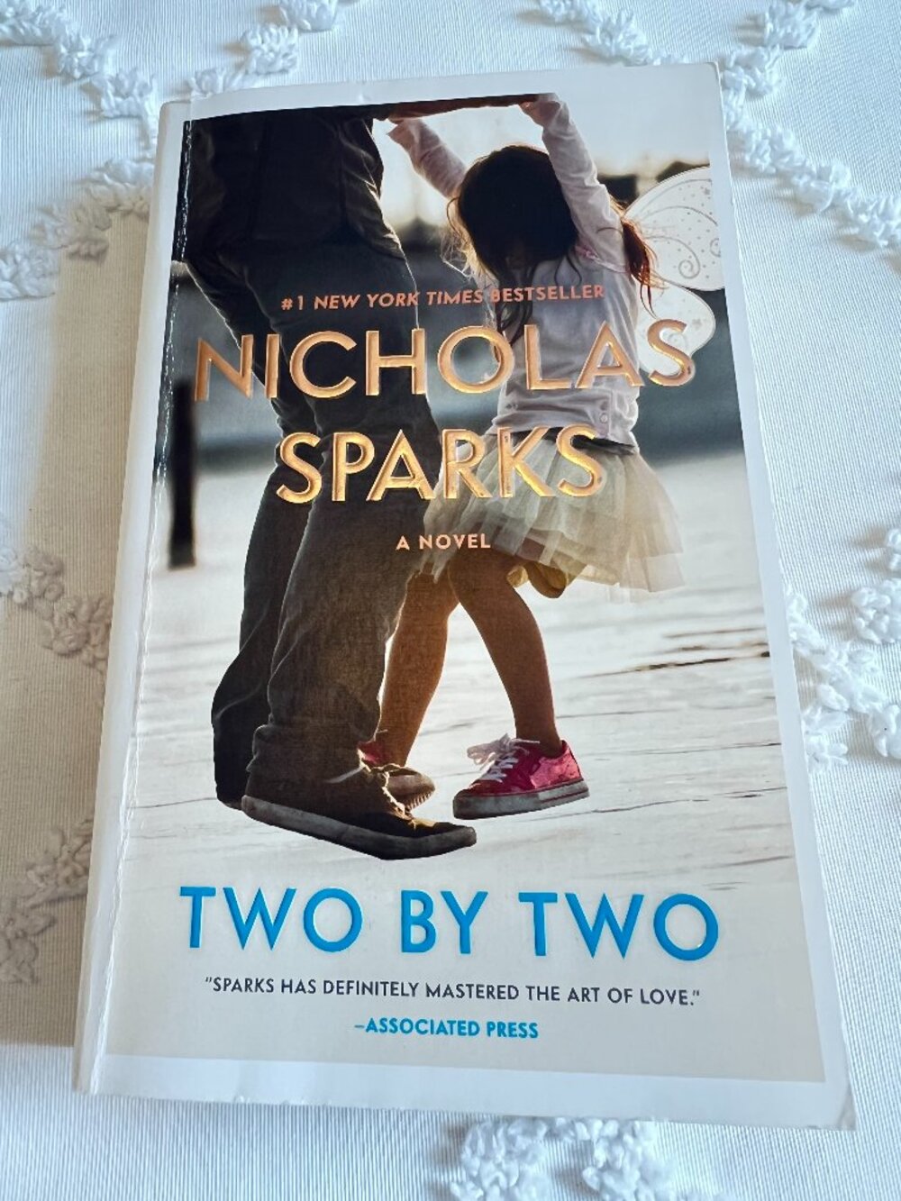 “Two by Two” by Nicholas Sparks - Paperback Novel #1 New York Times Bestseller
